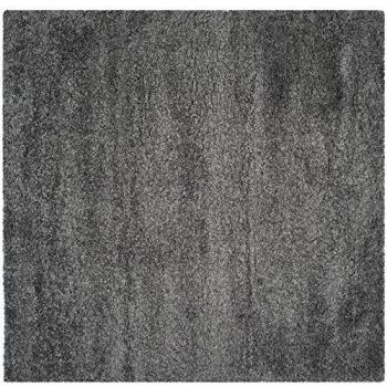 Safavieh California Shag Dark Grey Shag Rug - Square 4'