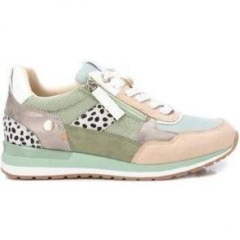 Zapatilla de mujer Refresh 171502 Beige con cremallera