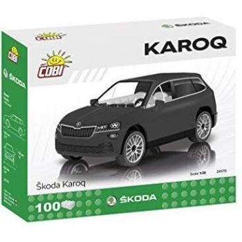 COBI- Skoda Karoq Kit de Modelo de Bloque de construcción, Multicolor