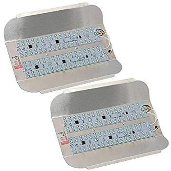 Proyector LED Impermeable 100W 6400K Luz Fría (Pack de 2)