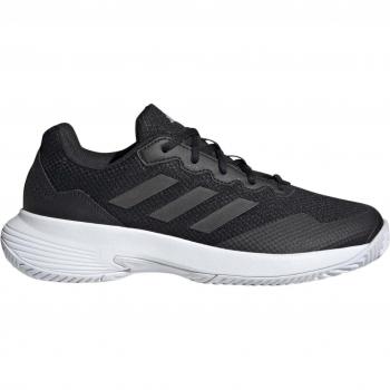 adidas GameCourt 2 Zapatilla de tenis para todas las superficies para mujeres - Negro, Blanco