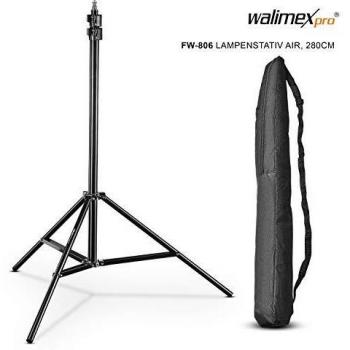 Walimex 16316 tripode tripode 18 kg aluminio metal negro