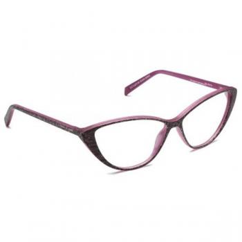 Italia Independent II 5625 CMT.018 Women’s Eyeglasses Purple Size 54 - Blue Light Block Available