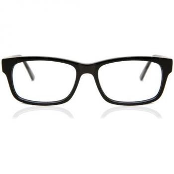 Gafas Anti-Azules Rectángulo Montura Completa Plástico Negras para Hombre - Arise Collective