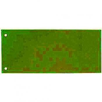 Separador de Cartón Oxford Amarillo 105x240mm 190gr - Paquete de 100 Unidades