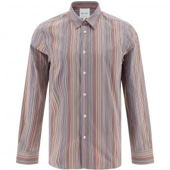 Paul Smith Multicolor Printed Cotton Shirt Size S for Men