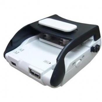 Cargador Universal Mediacharger Fplus SpeedSound - Interior, CC, 5V, Negro y Blanco