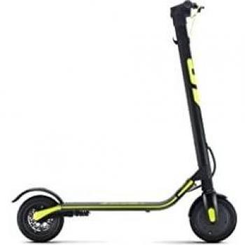 Patinete Eléctrico VR46 UP! 25 km/h, Motor 350W sin escobillas, Amarillo/Azul