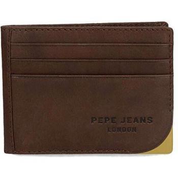 Pepe Jeans Arrow Tarjetero Marrón 9,5x7,5 cms Piel
