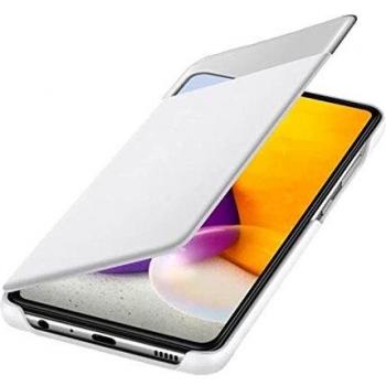 Samsung Galaxy A72 Smart S View Wallet Cover - Blanco