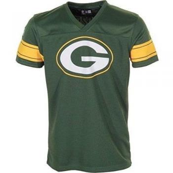 New Era Ne96336Fa16 Nfl Supprtrs Jrsy Grepac Cig - Camiseta manga corta-Línea Green Bay Packers para hombre, color verde, talla S