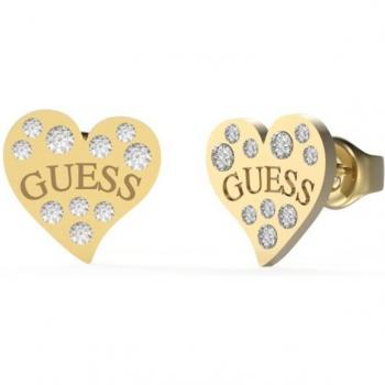 Pendientes Studs Party de Acero Dorado Guess JUBE02176JWYGT/U