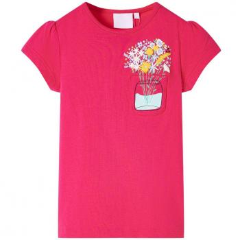 Camiseta para Niños con Estampado de Flores