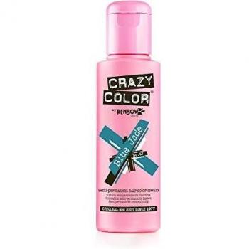 Crazy Color Permanent Hair Color Cream Number 67, Blue Jade 100 ml