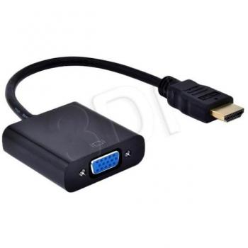 Adaptador de Cable de Vídeo HDMI a VGA Savio CL-27 Blanco