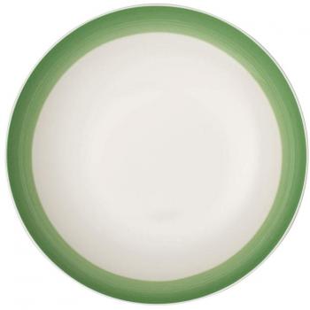 Cuenco Villeroy & Boch Colorful Life Manzana Verde, 24 cm, Porcelana Premium, Blanco/Verde