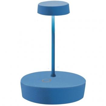 Lámpara de Mesa LED Swap Mini Pro Azul Recargable 2W, 2700K, 267lm, CRI>90, IP65 y Regulable