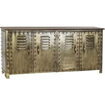 Aparador DKD Home Decor Metal Dourado 152 x 35 x 69 cm