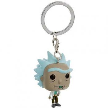 Funko and Morty Pocket Keychain: Rick & Morty: Rick