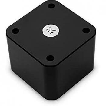 EK-Quantum Convection D5 - Black, Cubierta, Bomba de agua para refrigeración líquida, diseño elegante en color negro, compatible con sistemas de refrigeración personalizados, incluye tecnología de flujo optimizado para mejorar la eficiencia térmica 