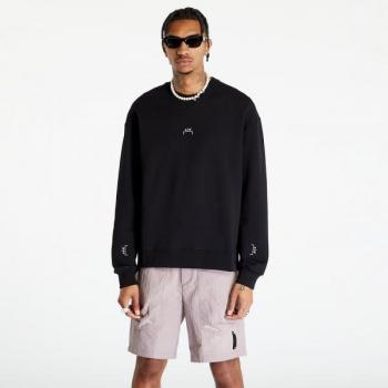 A-COLD-WALL* Black Cotton Essential Crewneck Sweatshirt for Men, Size L with Mini Logos