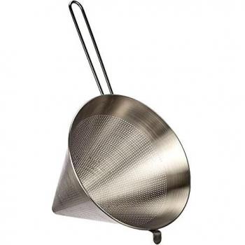 Lacor Colador Chino Varilla, Acero, Plateado, 24 cm