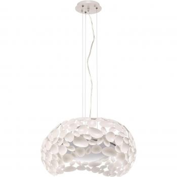 Lámpara colgante LED Schuller Valencia Narisa 5xG9 Ø47cm blanca