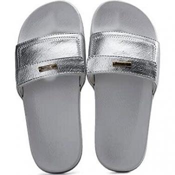 AXBOXING Chanclas Mujer Deslumbrantes/Leopardo/Dorado Sandalias Verano Piscina Playa Interior Al Aire Libre Tamaño 36-41