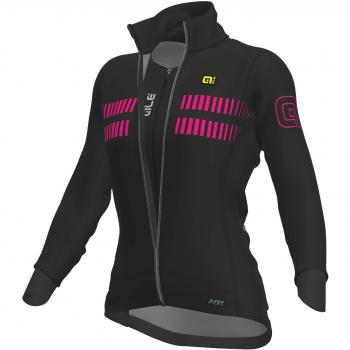 Alé R-EV1 Future Lady Combi Chaqueta Racing, Mujer, Negro/Rosa, 171/175