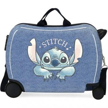 Disney - Maleta infantil Stitch 2 ruedas multidireccionales de 34L