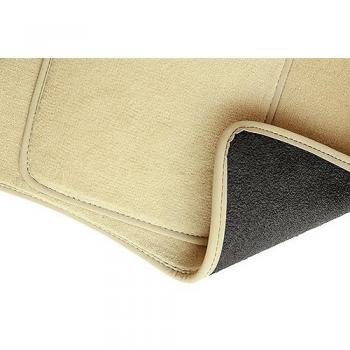 PREMIUM Alfombrillas de velour - 3 piezas - beige - 5902311214587