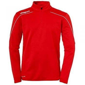 uhlsport Stream 22 1/4 Zip Top Sudadera, Hombre, Red/White, 116