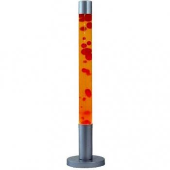 Lámpara de Lava Infantil Rabalux Dovce E14 40W Cristal Rojo y Amarillo H76 cm IP20