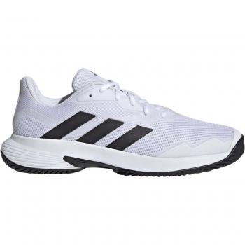 Adidas CourtJam Control Zapatilla de Tenis para Todas las Superficies Hombres - Blanco, Negro