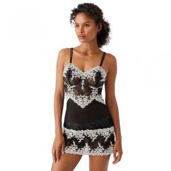 Wacoal Women's Embrace Lace Chemise - Black - Plus Size 2XL