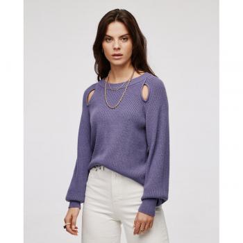 Jack & Jones Jersey de punto de mujer con detalle en hombros