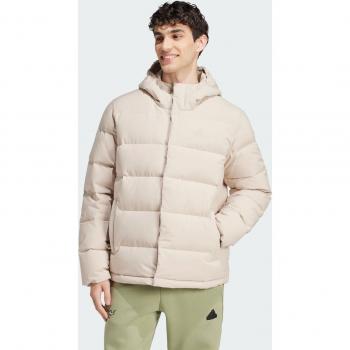 Adidas Helionic Hooded Down Jacket for Men - Wonder Beige XL