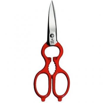 ZWILLING Tijeras multiusos, Tijeras universales, Longitud: 20 cm, Acero inoxidable especial, Plateado/Rojo, Ayuda de cocina