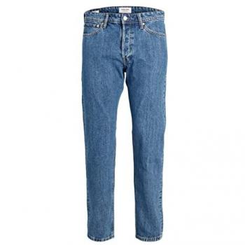 Jack & Jones Chris Original 412 Plus Size Relaxed Fit Jeans for Men - 50/32
