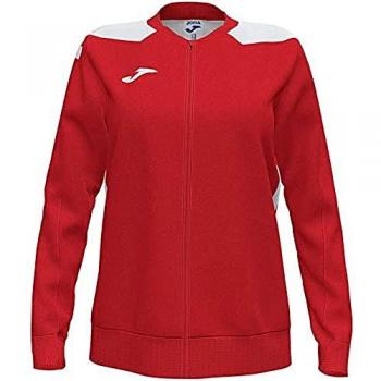 Chaqueta de fútbol Joma Championship VI mujer rojo blanco