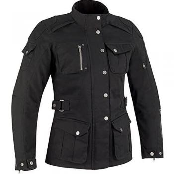 Segura Chaqueta moto LADY BAARON Negro, Negro, 42