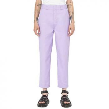 Pantalón Casual Recortado Phoenix de Dickies para Mujer en Color Morado, Talla M