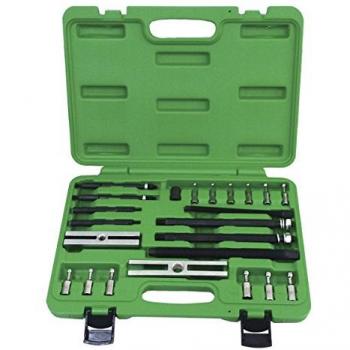Extractor de Cojinetes con Esferas Falsas JBM 53062 - Fácil de Usar, incluye adaptador extractor de extremo de bola, kit completo para extracción de rodamientos y rótulas