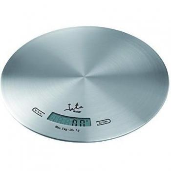 Jata Hogar 764 - Balanza electrónica en acero inoxidable, capacidad 5kg, color gris