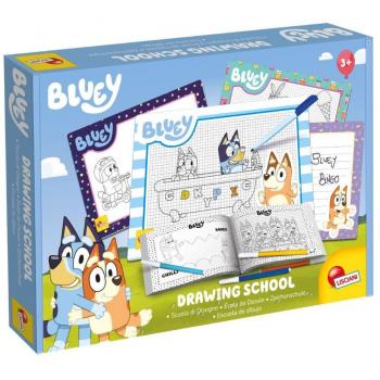 Fichas de Dibujo Multicolor Bluey - Escuela de Dibujo Lisciani Giochi