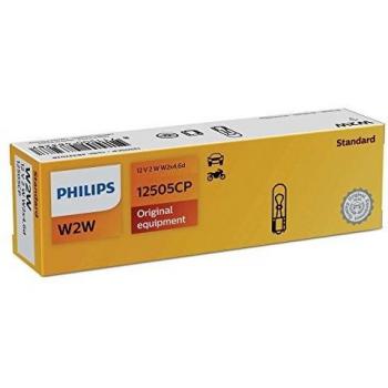 Lámpara Philips 12505CP de 2W para tablero y señalización de vehículos - Pack de 10