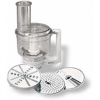 Bosch Procesador de Alimentos MUZ5MM1 - Accesorio para Robot de Cocina MUM5, Acero Inoxidable
