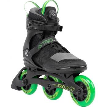 Patines en línea K2 Trio LT BOA negro verde 42.5