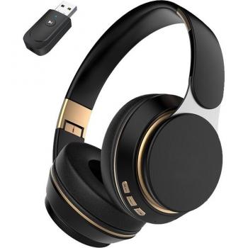 Auriculares inalámbricos plegables con micrófono para niñas, auriculares infantiles de música con Bluetooth para TV, PC y coche