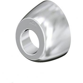 Jimten s-123 - Plafon embellecedor ovalado abs s123 diámetro 32 cromo